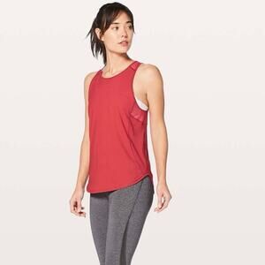 Lululemon Sculpt Tank Persian Red Size Medium